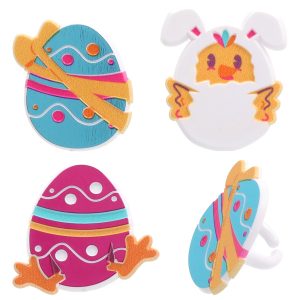 Egg-Cited for Easter Rings 12 count