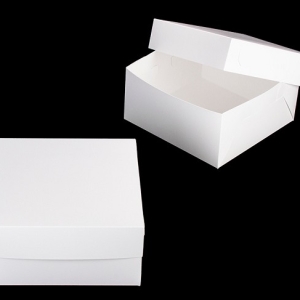 12″ x 12″ x 6″ White Box Each