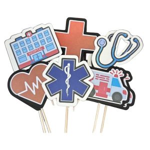 EMT Cupcake Picks 12 count