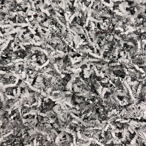 Crinkle Paper Silver & White 2 ounce