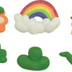 St. Pat’s Royal Icing Charms 6 count