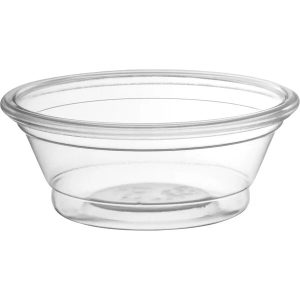 .5 OZ Disposable Plastic Portion Cups with Lid 10 CT