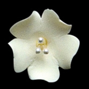 Fruit Blossom Yellow 1″ 5 Count