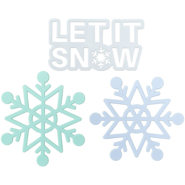 Let It Snow Assortment Layon 3 count