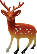 Reindeer 3" 6 count