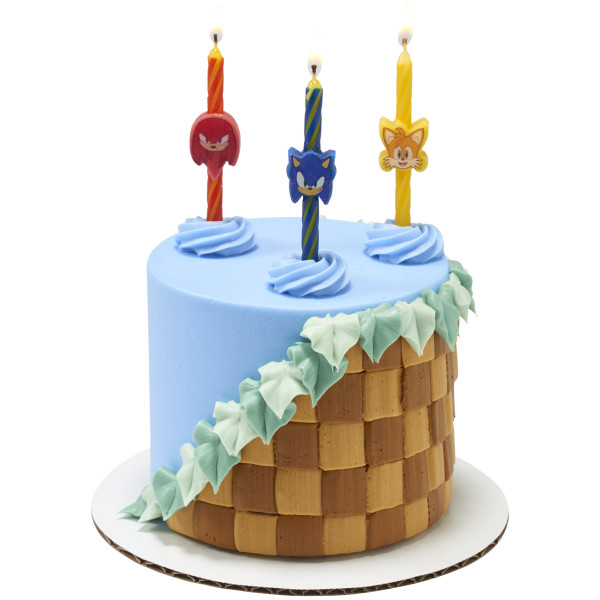 Sonic, Knuckles & Tails Icon Candle 6 count - Image 2