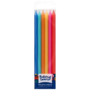 Tall Bright Smooth Candle 12 count