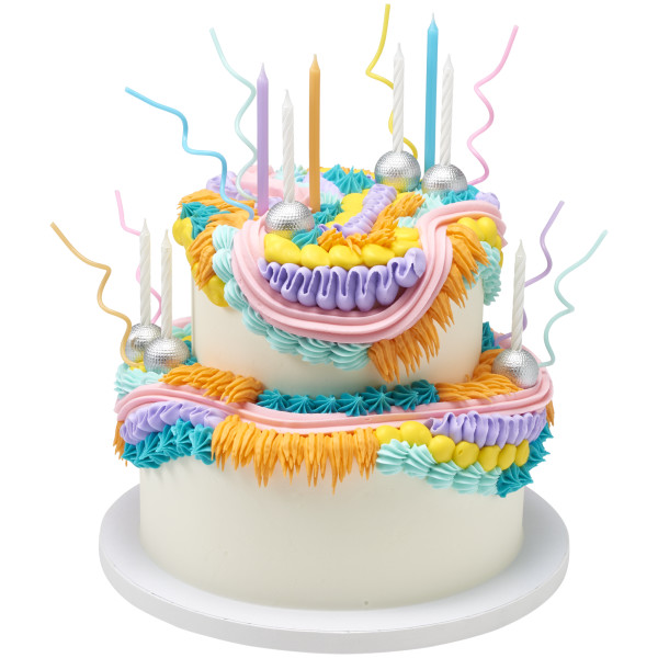 Tall Pastel Smooth Candle 12 count - Image 2