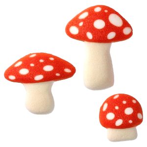Mushroom Dec-Ons 6 count