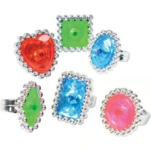 Royal Jewel Rings 12 count