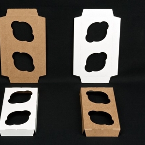 2 Count Cupcake Insert Each Fits 8″ x 4″ box