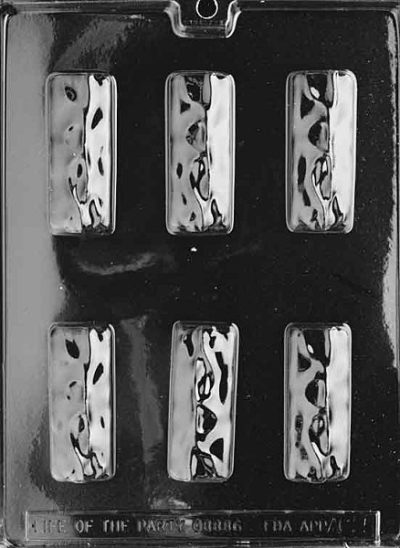 Candy Bar 6 cavity Each