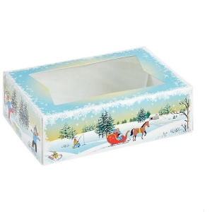 8″ X 5.75″ X 2.5″ Winter Wonder Box Each