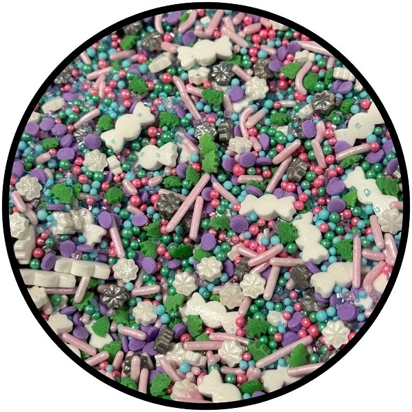 Dancing Sugar Plums Sprinkle Mix 6 ounce