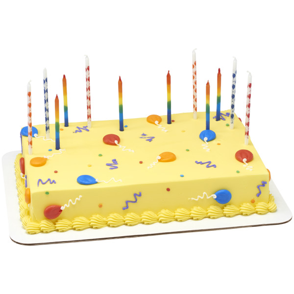 Primary Balloon Print 12 Candles - Image 2