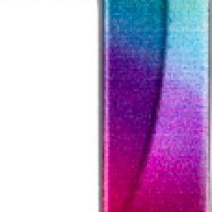#1 Small Rainbow Metallic Candle Each