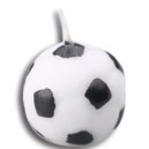 Soccer Balls  Novelty Candles Set 6 Candles per set