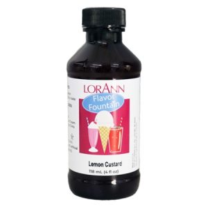 Lemon Custard Ice Cream Flavor 4 OZ