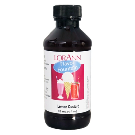 Lemon Custard Ice Cream Flavor 4 OZ