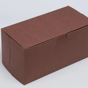 8″ x 4″x 4″ Chocolate Brown Box Each