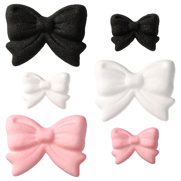 Timeless Beauty Bows Dec-Ons 6 count
