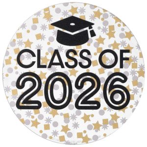 Class of 2026 Confetti Layon  Each