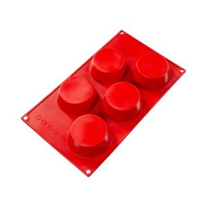 Muffin Silicone Bakeware 4.57 oz 5 Cav