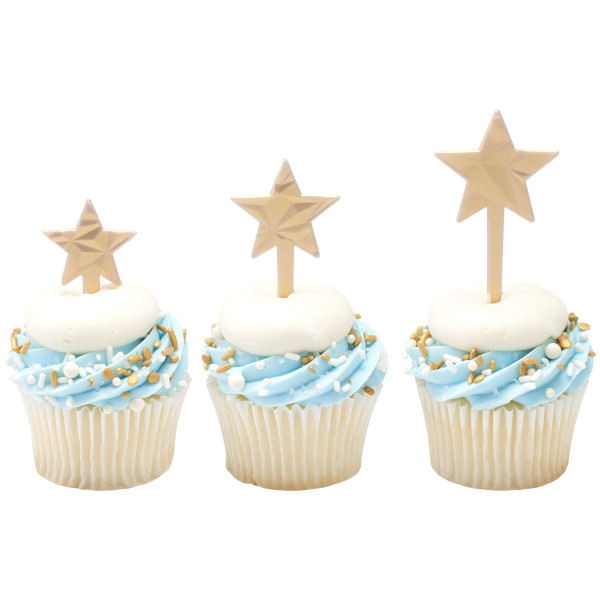 Stars Assortment DecoPics 12 Count - Image 2