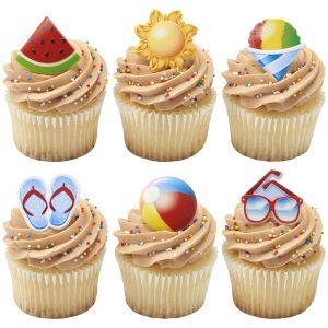 Summer Vibes Cupcake Ring 12 count