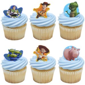 Disney and Pixar Toy Story Playful Pals Cupcake Rings 12 count