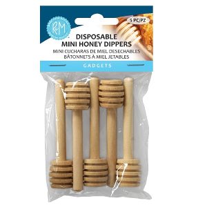 Disposable Mini Honey Dippers 5 Count