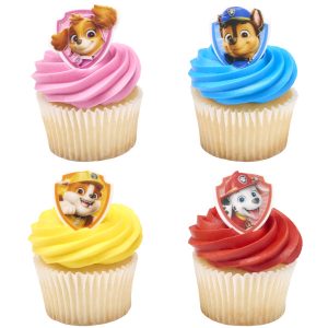 PAW Patrol Pups to the Rescue Cupcake Rings 12 count
