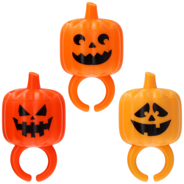 Fillable Pumpkin Cupcake Rings 12 count
