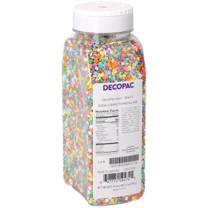 Pastel Confetti – Red 3 Free Quins 19.5 OZ
