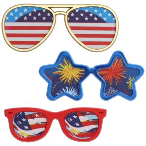 Party in the USA Sunglasses Layon 3 count