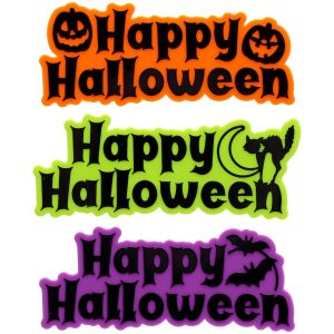 Happy Halloween Icons Layon Assorted Color Each