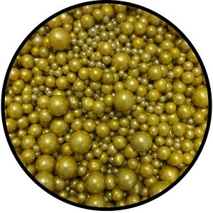 Gold Dragees Mix Size 3 oz