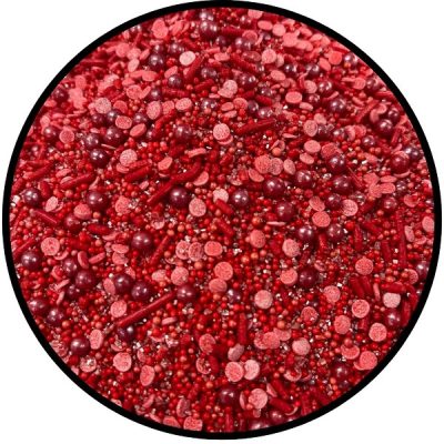Radiant Red Sprinkle Mix 6 ounce