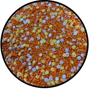 Outrageous Orange Sprinkle Mix 6 ounce