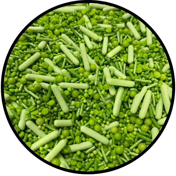 Luminous Lime Sprinkle Mix 6 ounce