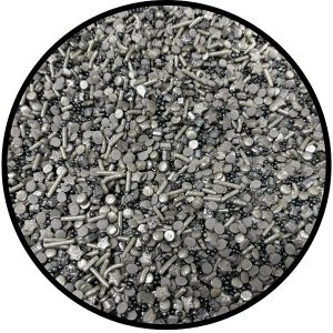 Slammin Silver Sprinkle Mix 6 ounce