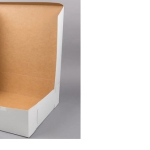 16″x 16″x 5″ White Cake Box Each