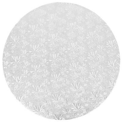 22" Silver Round Drum Each