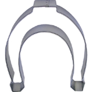 Horseshoe Cookie Cutter 5″ Each