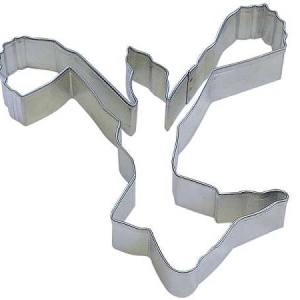 Cheerleader Cookie Cutter 5″ Each