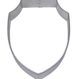 Plaque Shield Cookie Cutter 4″ Each