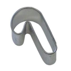 Candy Cane Mini Cookie Cutter Each