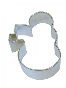 Snowman (girl with scarf) Cookie Cutter 3" Each