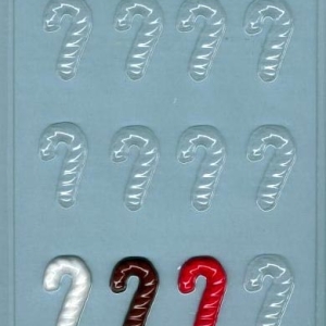Candy Canes Mold Small 12 cavity Each
