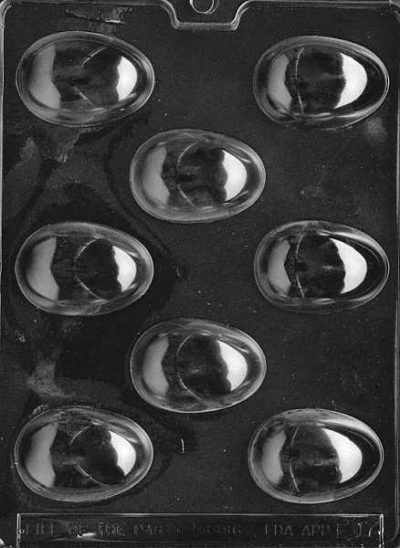 Large Eggs Candy Mold 8 cavity Each